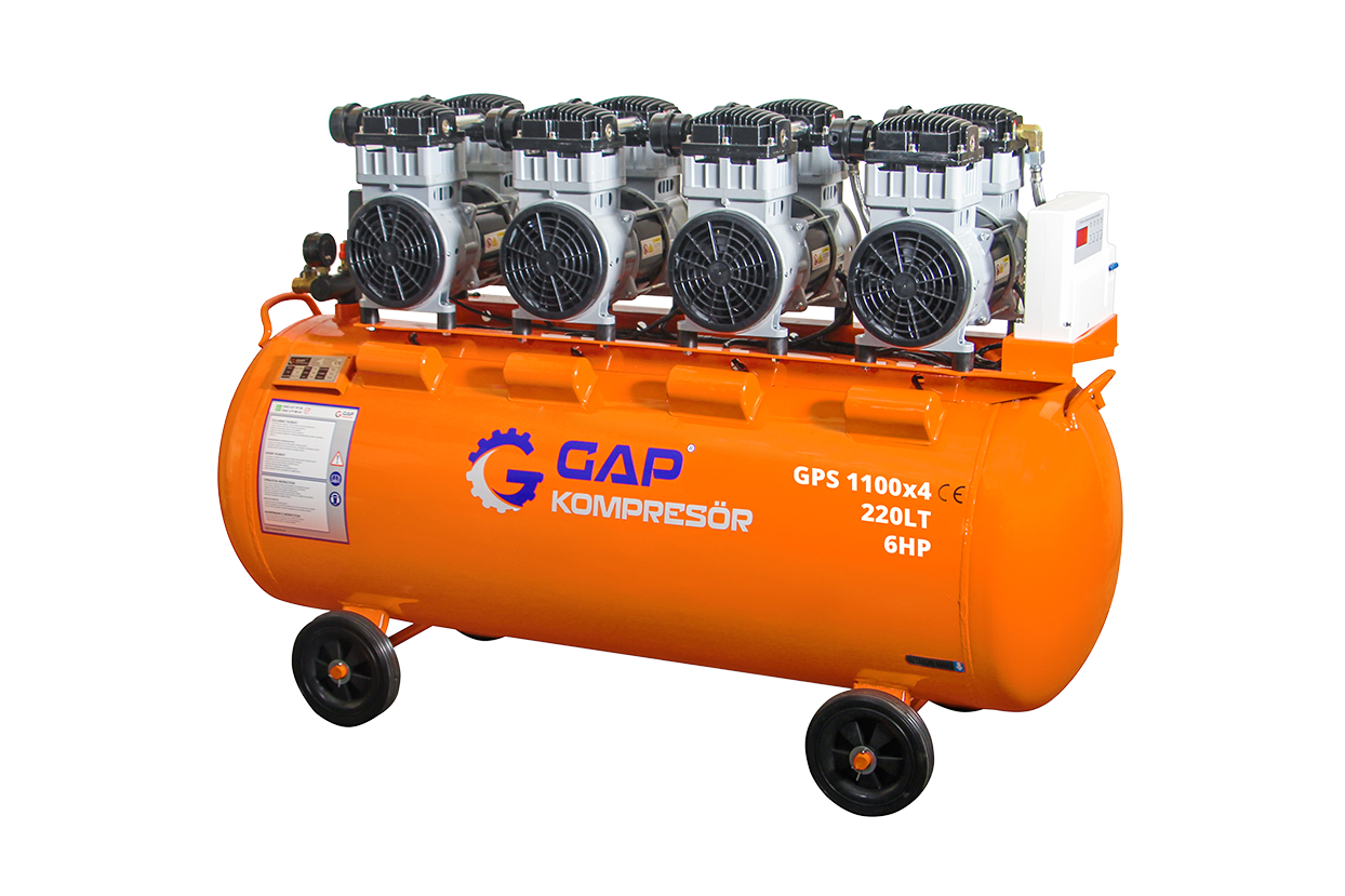 Silent and Oil-Free Air Compressors