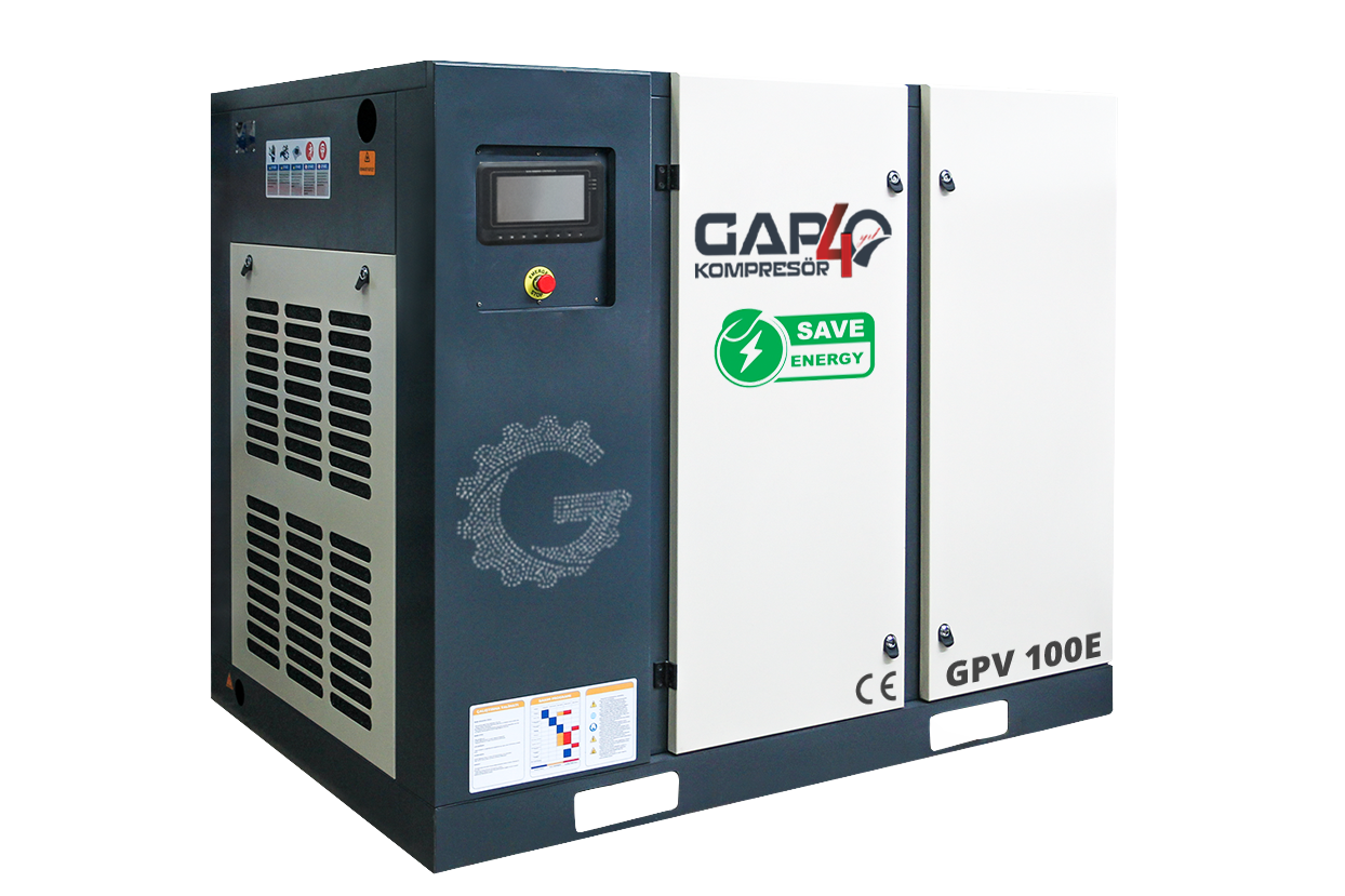 100 Hp İnvertörlü Vidalı Hava Kompresörü